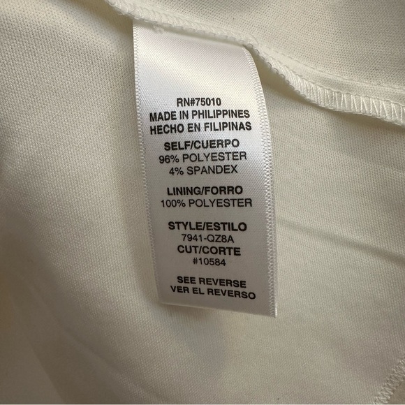 City Studio Sparkly White Capsleeve Mini Dress size 5 - Picture 8 of 9